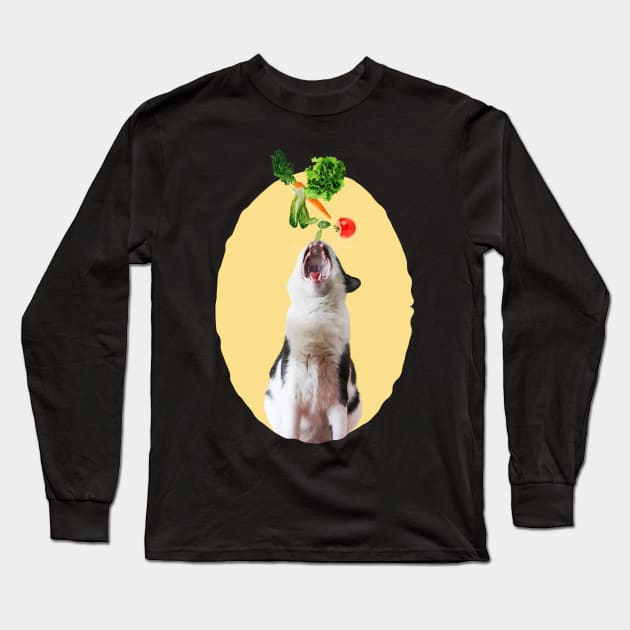 My Fav Food Is Veggie Long Sleeve T-Shirt by leBoosh-Designs